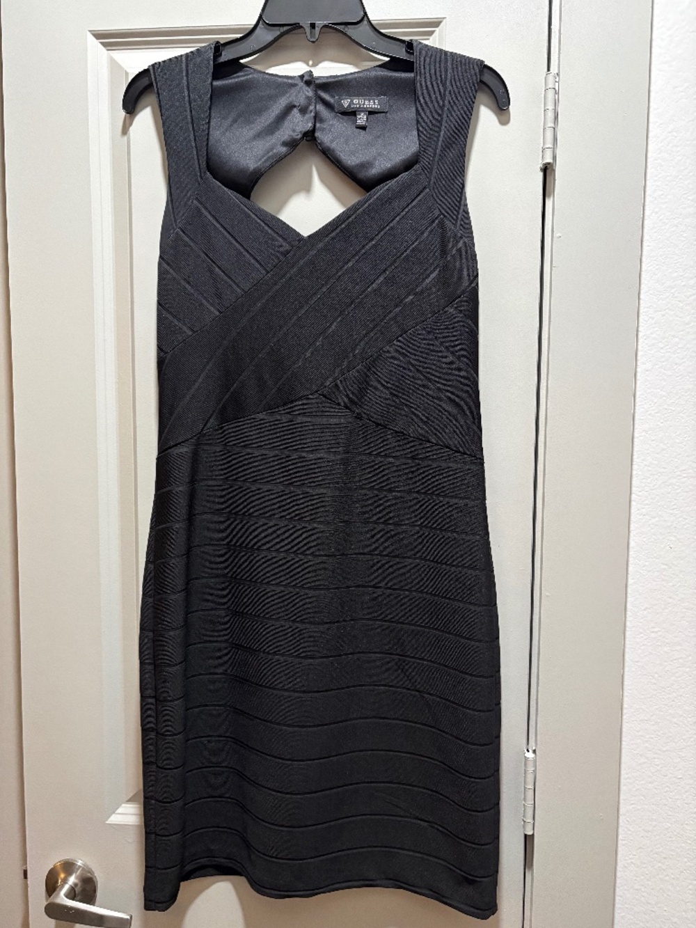 Black Guess Bandage Dress